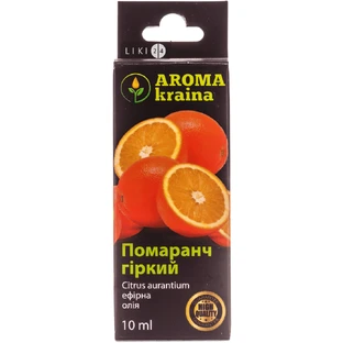 Эфирное масло Aroma kraina Апельсин горький 10 мл