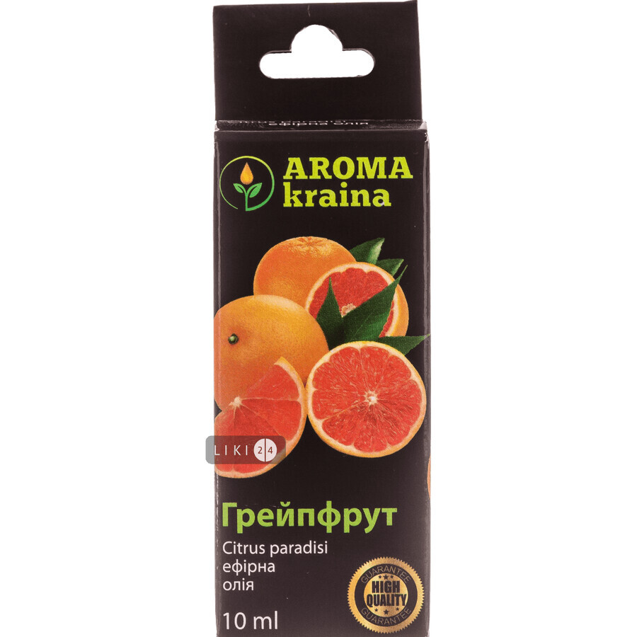 Эфирное масло Aroma kraina Грейпфрут 10 мл: цены и характеристики