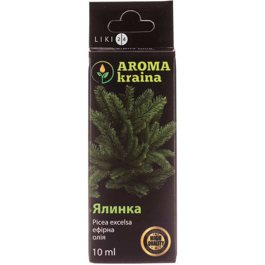 Ефірна олія Aroma kraina Ялинка 10 мл: ціни та характеристики