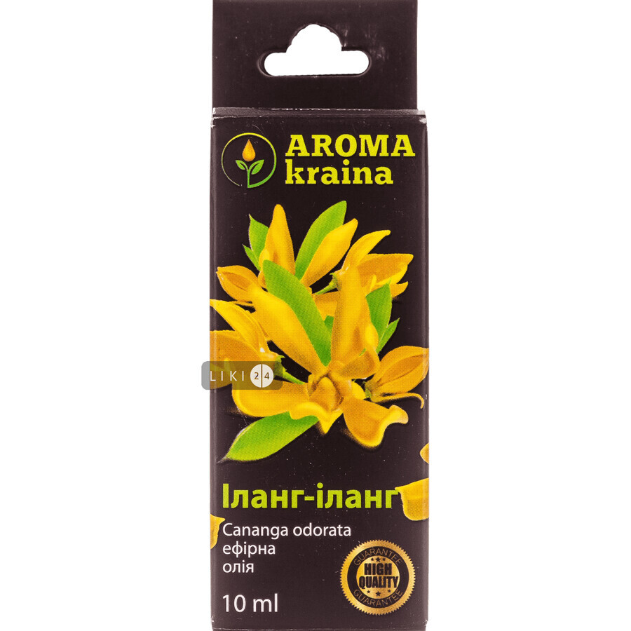 Ефірна олія Aroma kraina Іланг-іланг 10 мл: ціни та характеристики