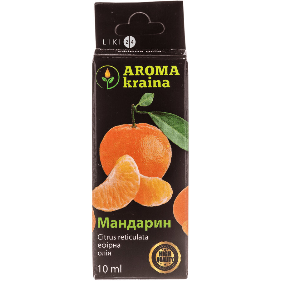 Ефірна олія Aroma kraina Мандарин 10 мл: ціни та характеристики
