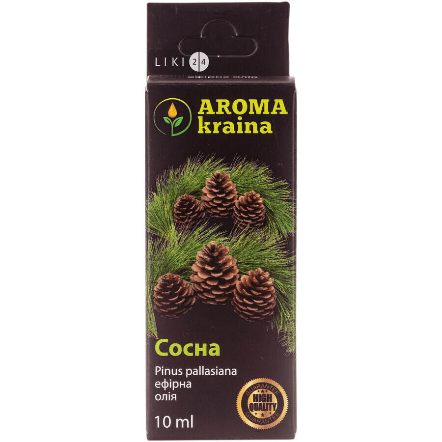 Эфирное масло Aroma kraina Сосна 10 мл: цены и характеристики