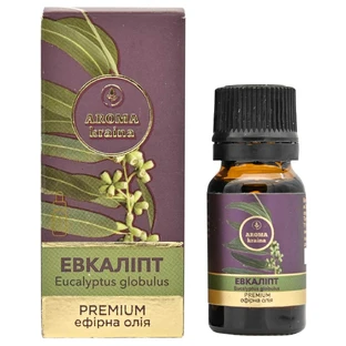 Масло эфирное Aroma Kraina Premium Эвкалипт 10 мл