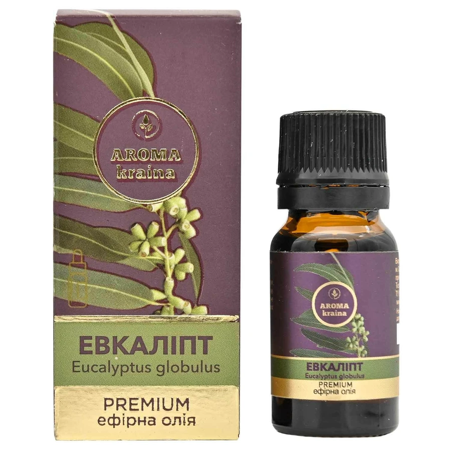 Масло эфирное Aroma Kraina Premium Эвкалипт 10 мл: цены и характеристики