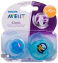 Пустышка Philips Avent Classic для мальчиков 6-18 мес 2 шт SCF169/37