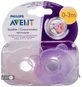 Пустышка Philips Avent Soothie 0-3 мес для девочек 2 шт SCF194/02