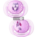 Пустышка Philips Avent Ultra Soft для девочек 0-6 мес 2 шт SCF227/20