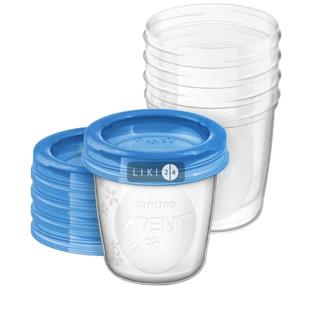 Контейнери Philips Avent для зберігання молока 180 мл 5 шт SCF619/05: ціни та характеристики