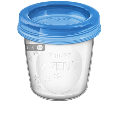 Контейнери Philips Avent для зберігання молока 180 мл 5 шт SCF619/05: ціни та характеристики
