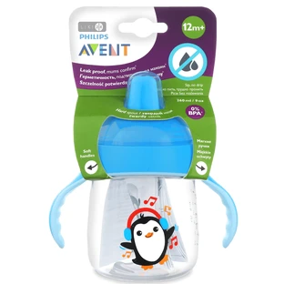 Чашка-непроливайка Philips AVENT со специальным носиком для мальчиков 260 мл 12 мес+ SCF753/05 
