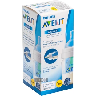 Пляшка для годування Philips Avent Anti-сolic з клапаном AirFree 125 мл SCF810/14