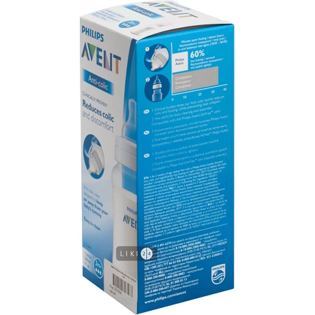 Пляшка для годування Philips Avent Anti-colic 330 мл 1 шт SCF816/17: ціни та характеристики