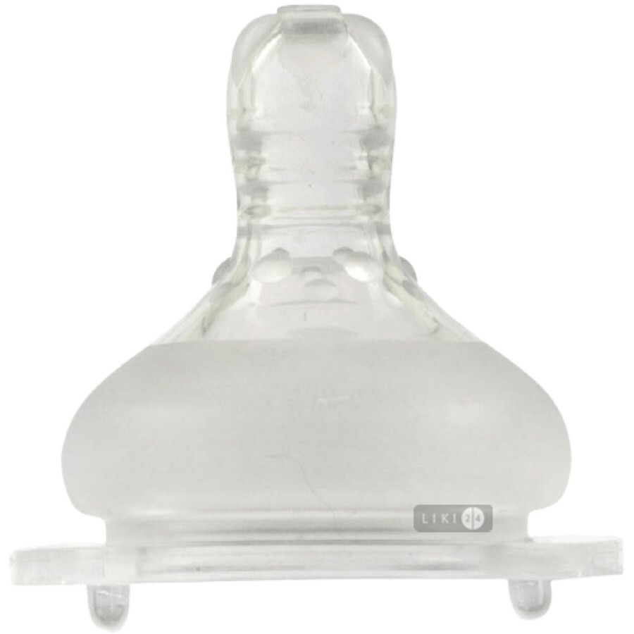 Соска силіконова антиколькова Baby Team для пляшечки з широкою шийкою 6 міс+ 1 шт 2026: ціни та характеристики