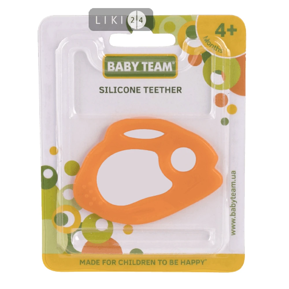 Прорезыватель силиконовый Baby Team 4017: цены и характеристики