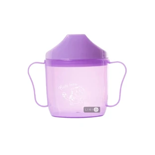 Поїльник зі спаутом Baby Team фіолетовий 180 мл 5007