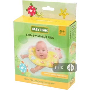 Коло для купання малюків Baby Team 7450, жовтий