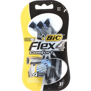 Набір бритв без змінних катриджів BIC Flex 4 Comfort 3 шт
