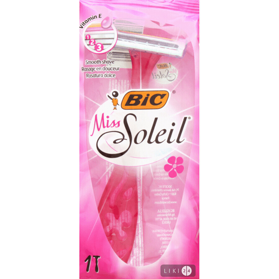 Бритва BIC Miss Soleil 1 шт: ціни та характеристики