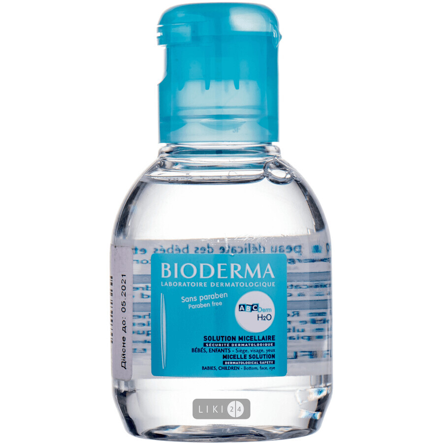 Мицеллярная вода Bioderma ABC Derm H2O для очищения чувствительной кожи 100 мл: цены и характеристики