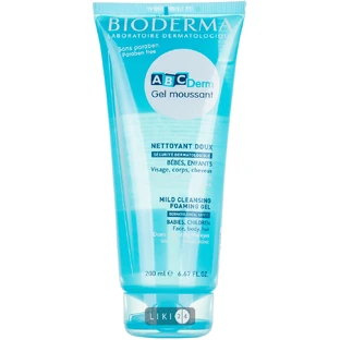 Гель для душу Bioderma АВСDerm Ніжний очищуючий, 200 мл