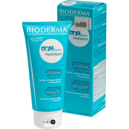 Молочко BIODERMA АВСDerm Hydratant увлажняющее, 200 мл : цены и характеристики