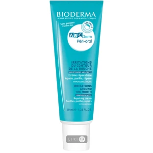Дитячий крем Bioderma АВСDerm Періораль відновлюючий, що усуває подразнення навколо рота, 40 мл