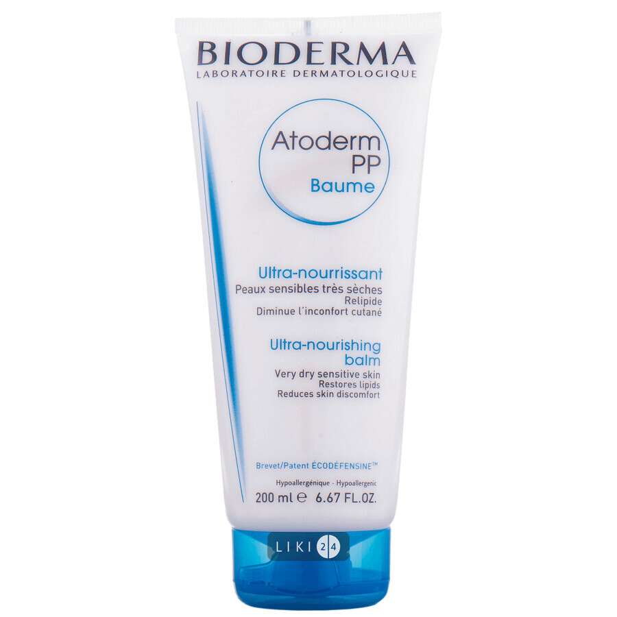 Бальзам Bioderma Атодерм РР для сухої шкіри, 200 мл: ціни та характеристики