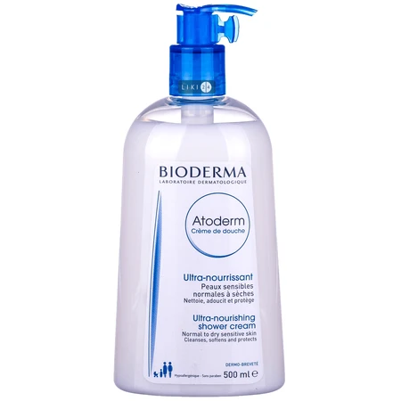 Крем Bioderma Атодерм очищуючий, 500 мл: ціни та характеристики