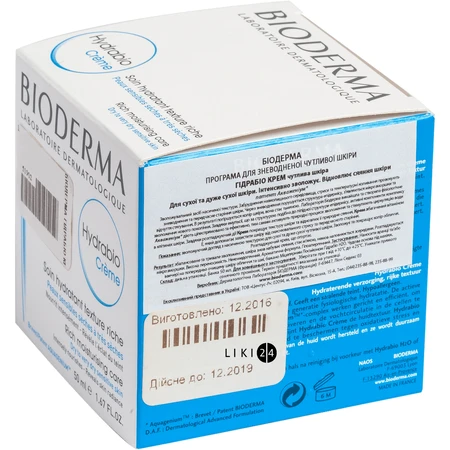 Крем для лица Bioderma Гидрабио для обезвоженной чувствительной кожи, 50 мл: цены и характеристики