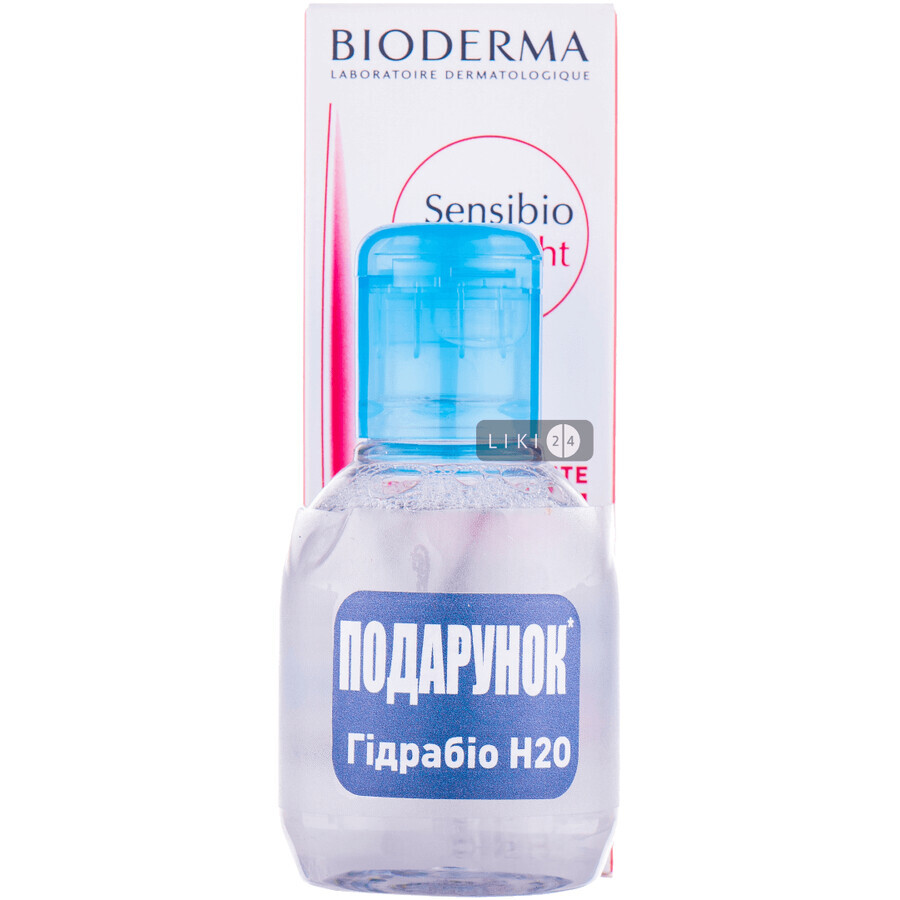 Набор Bioderma Sensibio (Крем легкий 40 мл + Гидрабио Н2О 100 мл): цены и характеристики