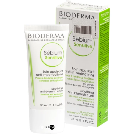Крем Bioderma Sebium Sensitive 30 мл: цены и характеристики