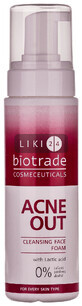 Пенка очищающая Biotrade Acne Out для любой кожи 200 мл