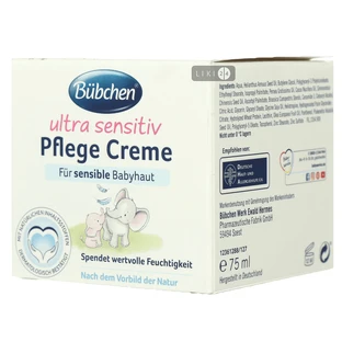 Дитячий крем Bubchen Ultra Sensitiv для догляду за дитячою шкірою, 75 мл