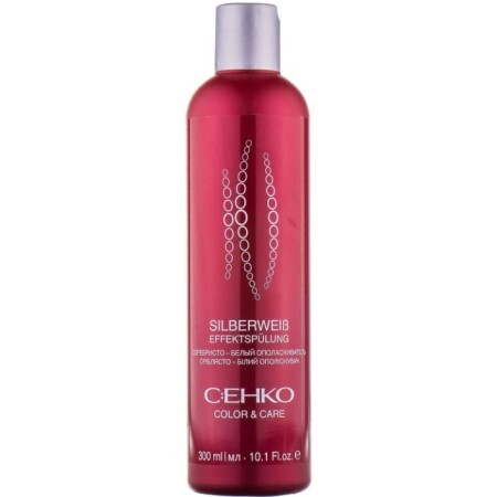 Ополаскиватель для волос C:EHKO Color Cocktail Ecobleach White, серебристо-белый, 300 мл