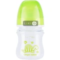 Пляшка з широким отвором 35/205 антиколькова Canpol Babies Easystart Кольорові звірята 120 мл