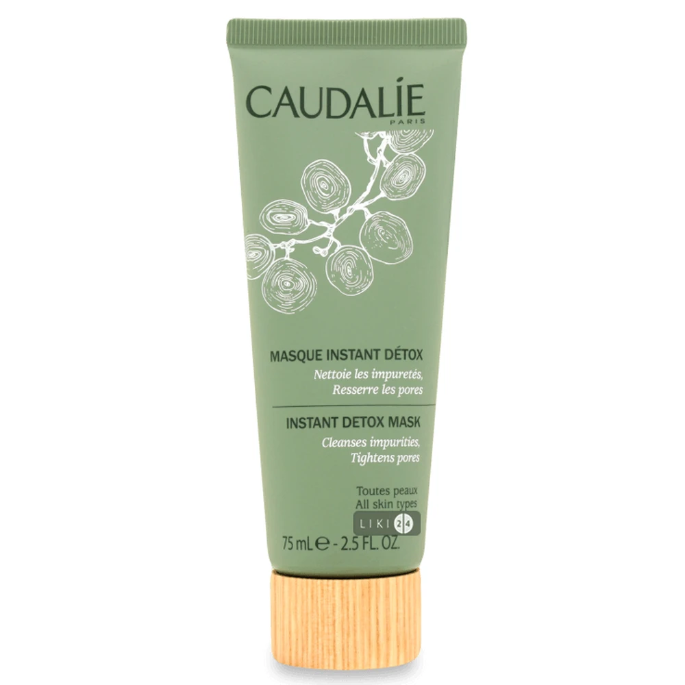 Маска Caudalie детокс оздоравливающая для всех типов кожи 75 мл: цены и характеристики
