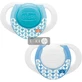 CHICCO Пустушка латекс. Physio Compact 0-6 міс. блакитна 2шт 74820.21 