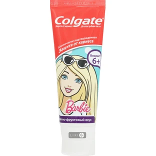Зубная паста Colgate Барби/Человек паук детская 6+ микс, 75 мл