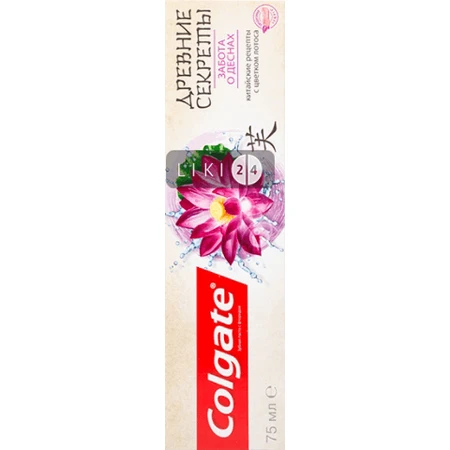 Зубна паста Colgate Стародавні секрети Турбота про яснах, 75 мл: ціни та характеристики