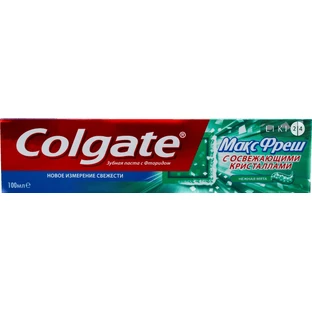 COLGATE Зубна паста МаксФреш Ніжна м'ята 100мл 