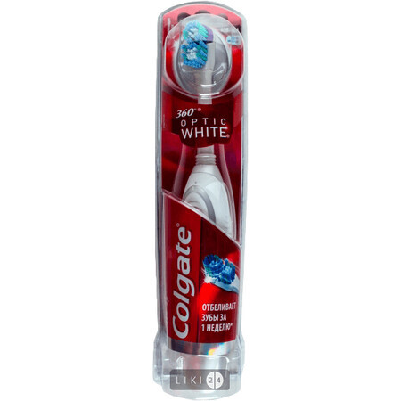 Електрична зубна щітка Colgate 360​​ Optic White