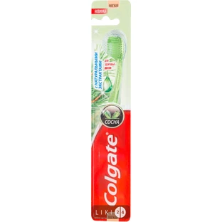 Зубная щетка Colgate Бамбук Древесный уголь мягкая