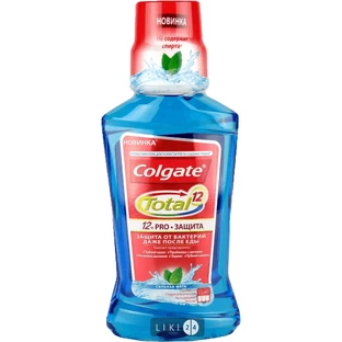 COLGATE Ополіскувач д / порожнини рота Total 12 Сильна м'ята 250мл 