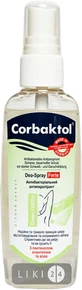 Дезодорант-антиперспірант Corbaktol Green Fresh Deo-Spray антибактеріальний 80 мл