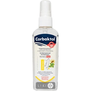 Дезодорант-антиперспирант Corbaktol Intensiv Fresh Deo-Spray антибактериальный 80 мл