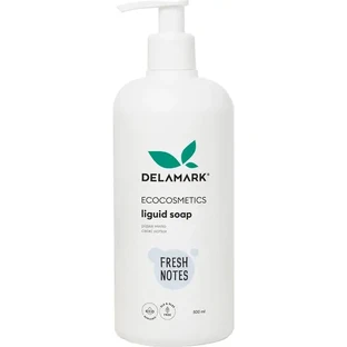 DELAMARK Мыло жидкое косм. Свежие нотки 500мл 
