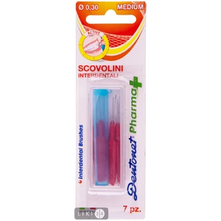 Міжзубні йоржики DentOnet Pharma середні, 7 шт