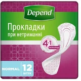 Урологічні прокладки Depend Normal Plus Pad 12 шт
