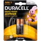 DURACELL Батарейки Basic AAA алкал. 1,5V LR03 2шт 