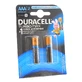 DURACELL Батарейки TurboMax AAA алкал. 1,5V LR03 2шт 